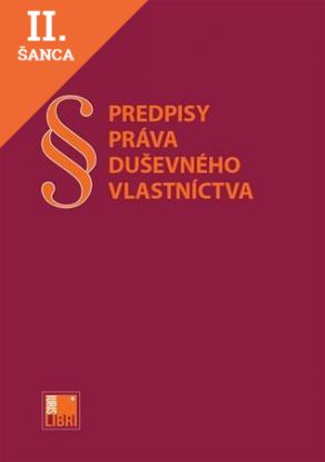 Lacná kniha Prepisy práva duševného vlastníctva