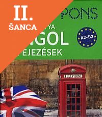 Lacná kniha PONS 333 szókártya - angol kifejezések