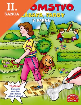 Lacná kniha Tajomstvo, zábava, farby v parku