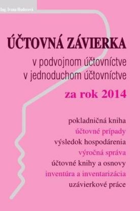 Účtovná závierka za rok 2014