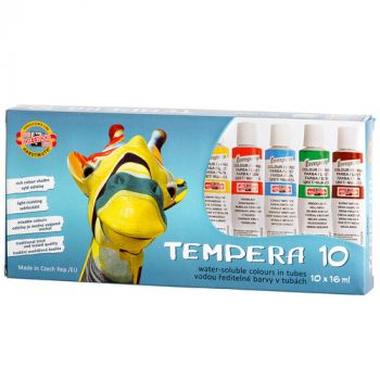 Temperová farba set KOH-I-NOOR 16 ml žirafa 6 ks