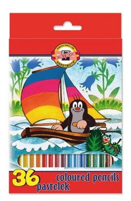 Pastelky KOH-I-NOOR Krtko 36 ks