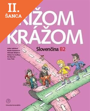Lacná kniha Krížom krážom Slovenčina B2 s CD