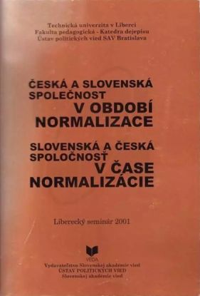 Česká a slovenská společnost v období normalizace