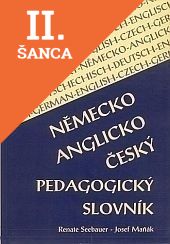 Lacná kniha Německo-anglicko-český pedagogický slovník