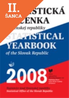 Lacná kniha Štatistická ročenka Slovenskej republiky 2008 / Statistical Yearbook of the Slovak Republic 2008