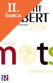 Lacná kniha Le Petit Robert de la nangue francaise 2006
