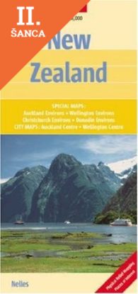 Lacná kniha New Zealand 1:1,250,000