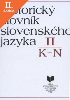 Lacná kniha Historický slovník slovenského jazyka II (K-N)