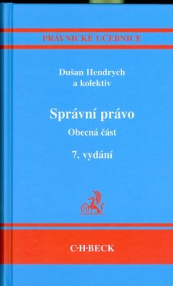 Správní právo-Obecná část 7. vydání