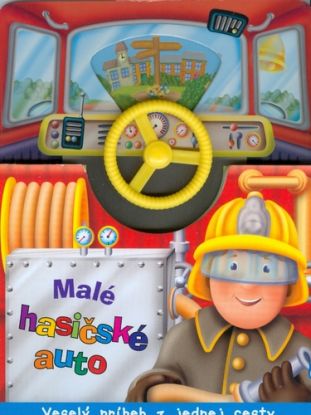 Malé hasičské auto (s volantom)