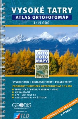 Ortofotoatlas Vysoké Tatry 1:15 000