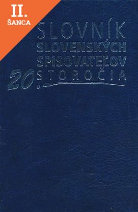 Lacná kniha Slovník slovenských spisovateľov 20. storočia