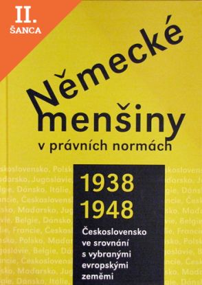 Lacná kniha Německé menšiny v právních normách 1938 - 1948