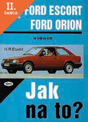 Lacná kniha FORD ESCORT/ORION 8/80 - 8/90 č. 2