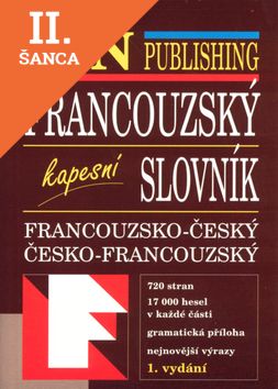 Lacná kniha Francouzský slovník kapesní, francouzsko-český, česko-francouzský