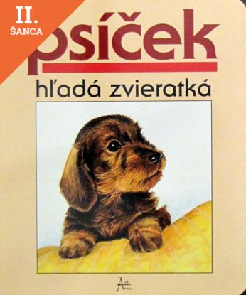 Lacná kniha Psíček hľadá zvieratká