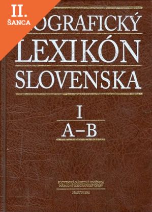 Lacná kniha Biografický lexikón Slovenska A-B