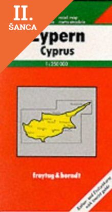 Lacná kniha Automapa Cyprus 1:250 000