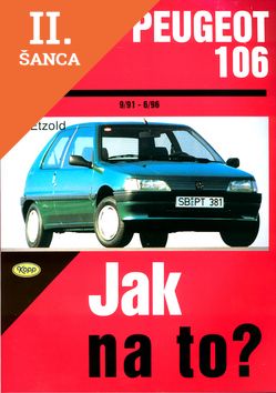 Lacná kniha Peugeot 106 9/91 - 6/96