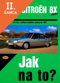 Lacná kniha CITROËN BX od 3/84 č. 33