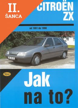 Lacná kniha CITROËN ZX 1991 - 1998 č. 63