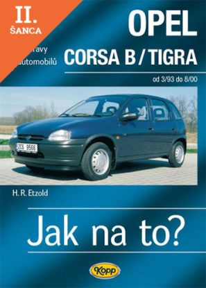 Lacná kniha OPEL CORSA B/TIGRA 3/93 - 8/00 č. 23