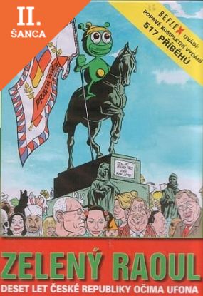 Lacná kniha Zelený Raoul - Deset let České republiky očima Ufona