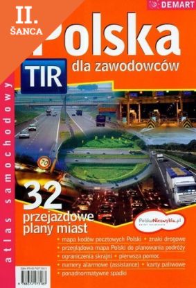 Lacná kniha Poľsko - nákladný atlas 1:250 000