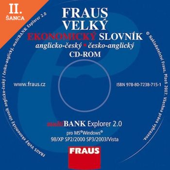 Lacná kniha Velký ekonomický slovník anglicko-český česko-anglický CD-ROM