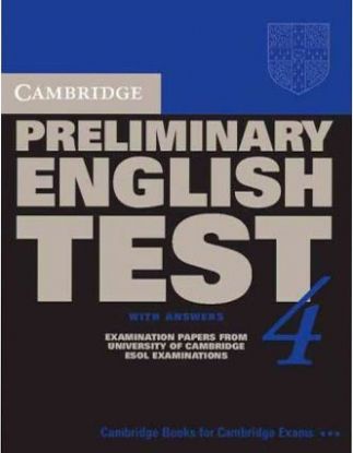 Cambridge Preliminary English Test 4 with answers