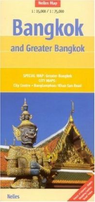 Bangkok a okolie 1:15 000