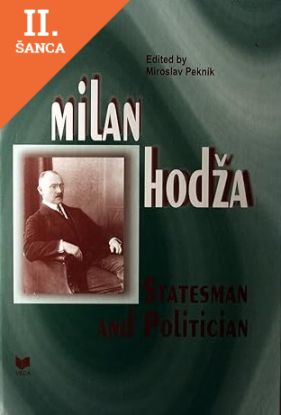 Lacná kniha Milan Hodža - Statesman and Politician