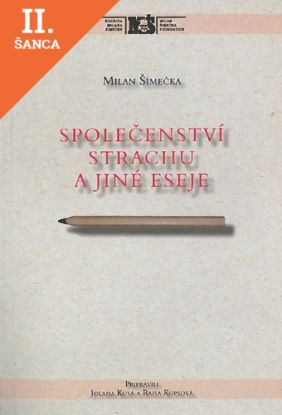 Lacná kniha Společenství strachu a jiné eseje