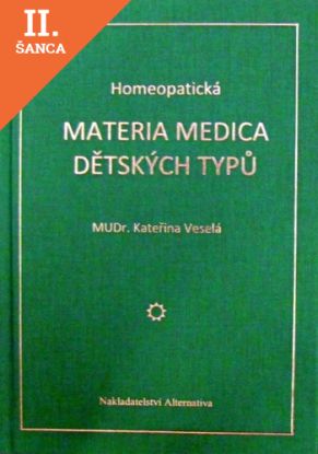 Lacná kniha Materia medica dětských typů