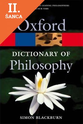 Lacná kniha The Oxford Dictionary of Philosophy (Oxford Paperback Reference)