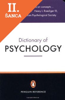 Lacná kniha Dictionary of Psychology