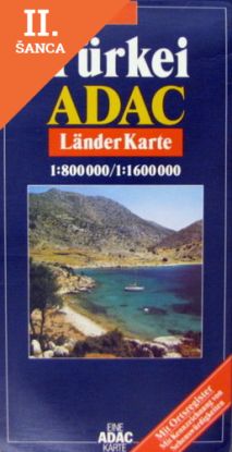 Lacná kniha LänderKarte Türkei 1 : 800 000 / 1 : 1 600 000