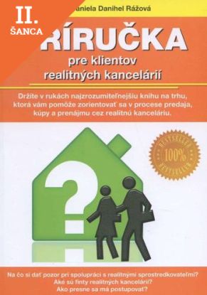 Lacná kniha Príručka pre klientov realitných kancelárií