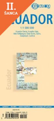 Lacná kniha Ecuador 1:1 000 000
