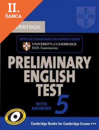 Lacná kniha PRELIM ENG TEST 5 SB