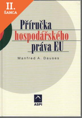 Lacná kniha Příručka hospodářskeho práva EU