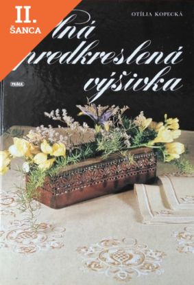Lacná kniha Plná predkreslená výšivka