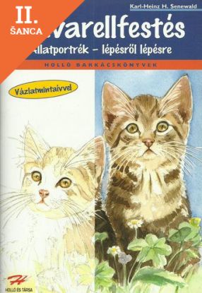 Lacná kniha Akvarellfestés - Állatportrék