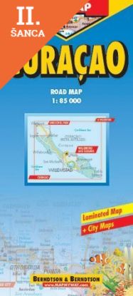 Lacná kniha Curacao Map