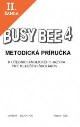 Lacná kniha Busy Bee 4 metodicka príručka