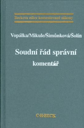 Soudní řád správní - komentář