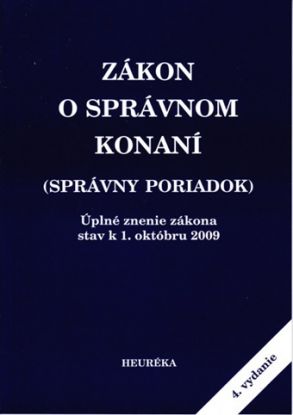 Zákon o správnom konaní 4. vyd.