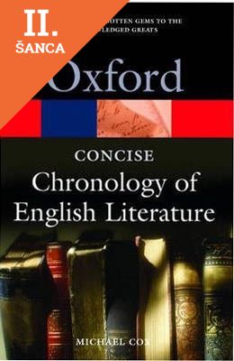 Lacná kniha The Concise Oxford Chronology of English Literature (Oxford Quick Reference)