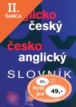 Lacná kniha Anglicko-český, česko-anglický slovník
